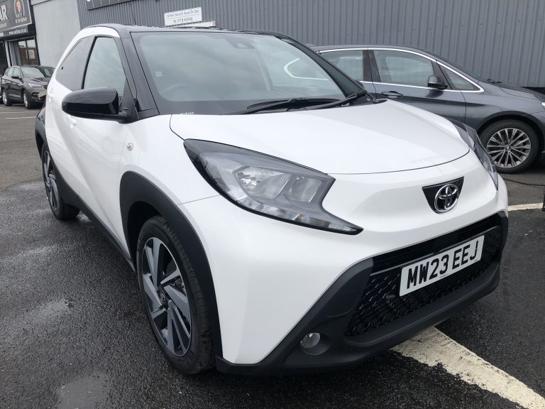 Toyota Aygo X for sale at Sarbkar in Liverpool