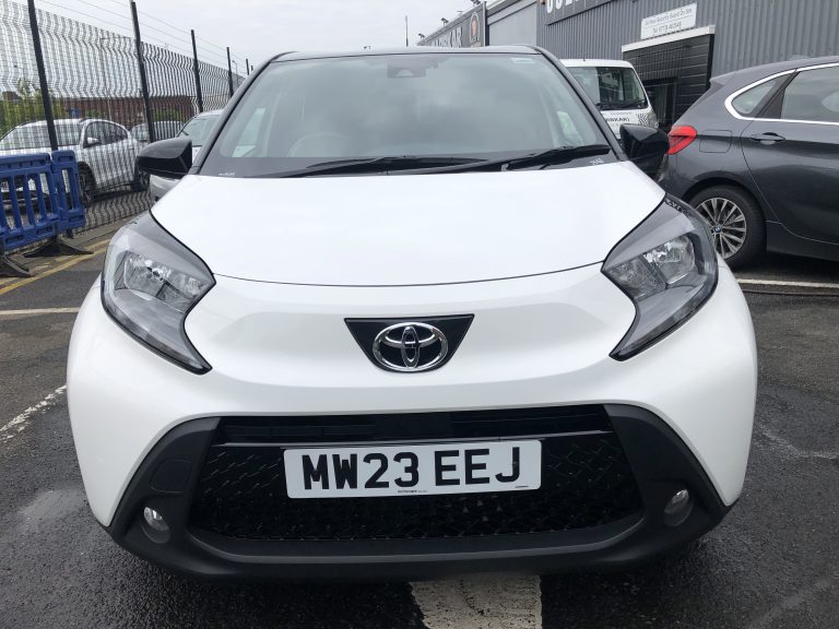 Toyota Aygo X for sale at Sarbkar in Liverpool