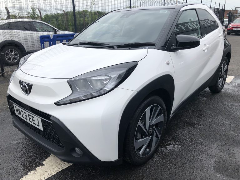 Toyota Aygo X for sale at Sarbkar in Liverpool