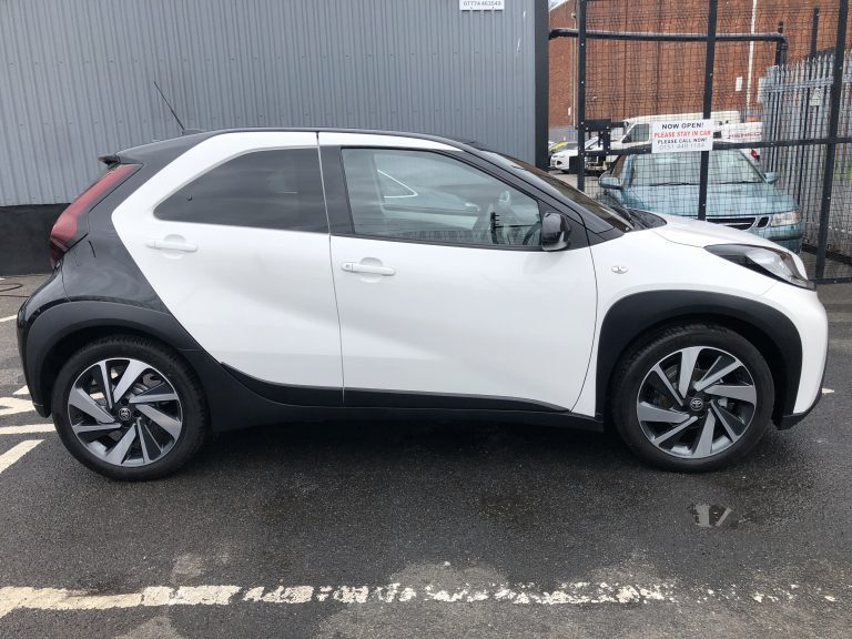 Toyota Aygo X for sale at Sarbkar in Liverpool