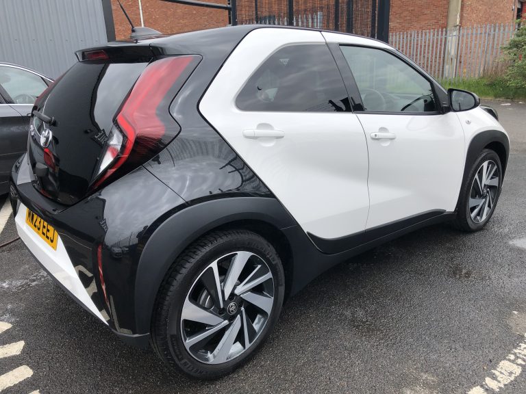 Toyota Aygo X for sale at Sarbkar in Liverpool