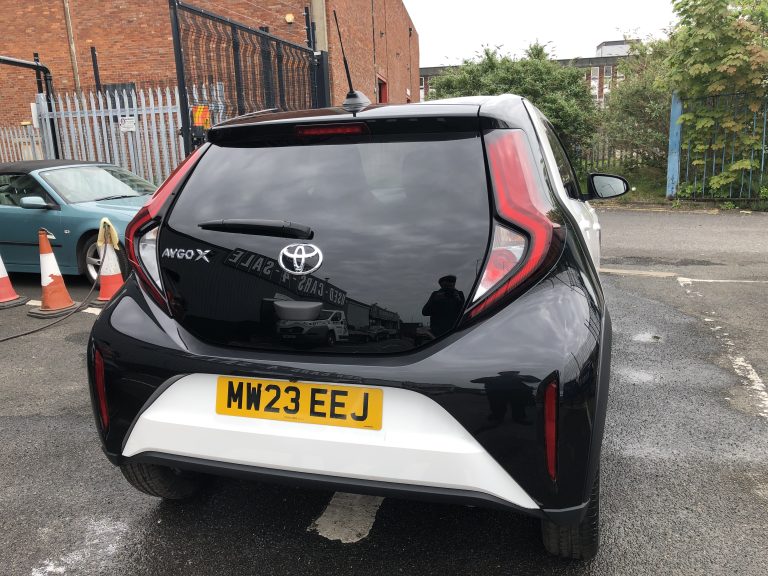 Toyota Aygo X for sale at Sarbkar in Liverpool