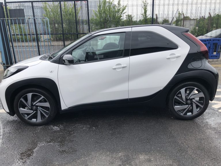 Toyota Aygo X for sale at Sarbkar in Liverpool