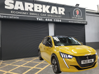 Peugeot 208 for sale at Sarbkar! Stunning yellow!