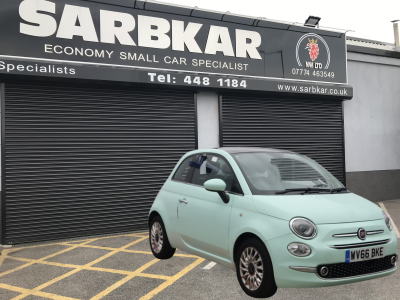 Fiat 500 for sale at Sarbkar in Speke! What a lovely car!